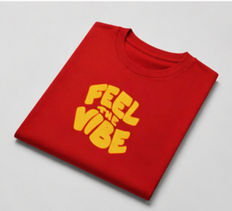 Feel The Vibe Unisex Classic Crew T-Shirt
