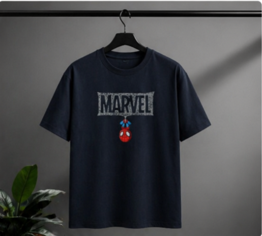 Marvel Spidey Hang Unisex Classic Crew T-Shirt