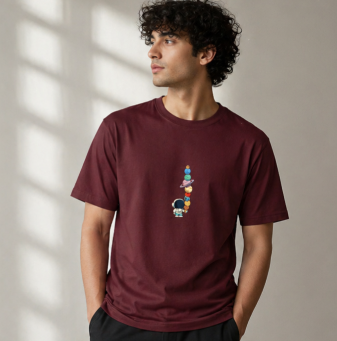Universe Astronaut Unisex Classic Crew T-Shirt