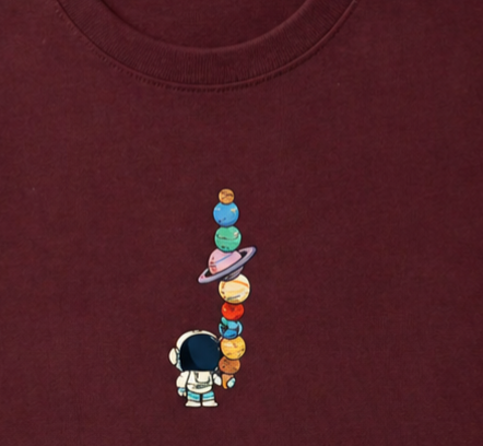 Universe Astronaut Unisex Classic Crew T-Shirt
