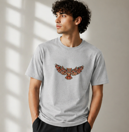 Owl Mantra Gen Z Retro Unisex Classic Crew T-Shirt