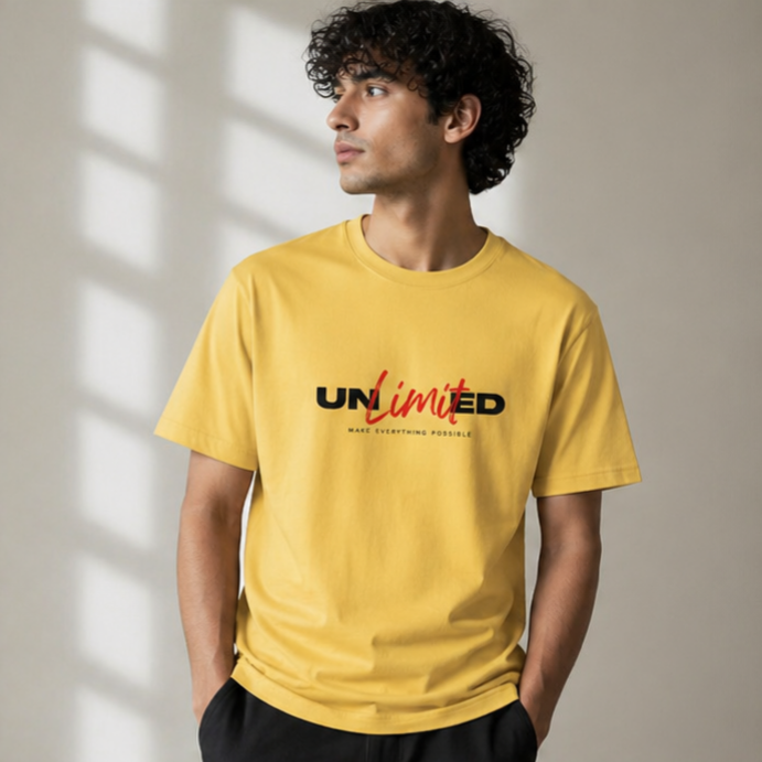 Unlimited Make Everything Possible Unisex Classic Crew T-Shirt