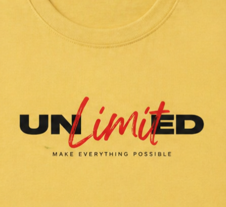 Unlimited Make Everything Possible Unisex Classic Crew T-Shirt