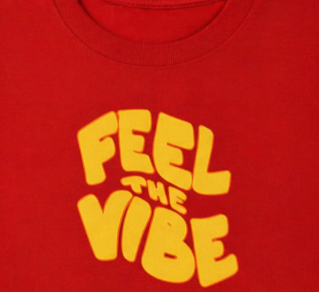 Feel The Vibe Unisex Classic Crew T-Shirt