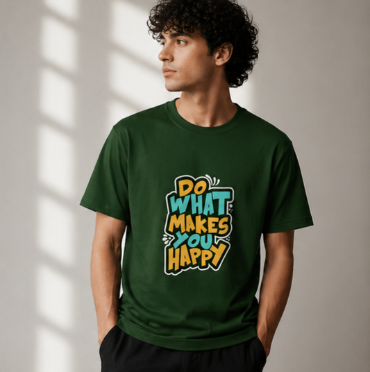 Do What Makes You Happy Unisex Classic Crew T-Shirt